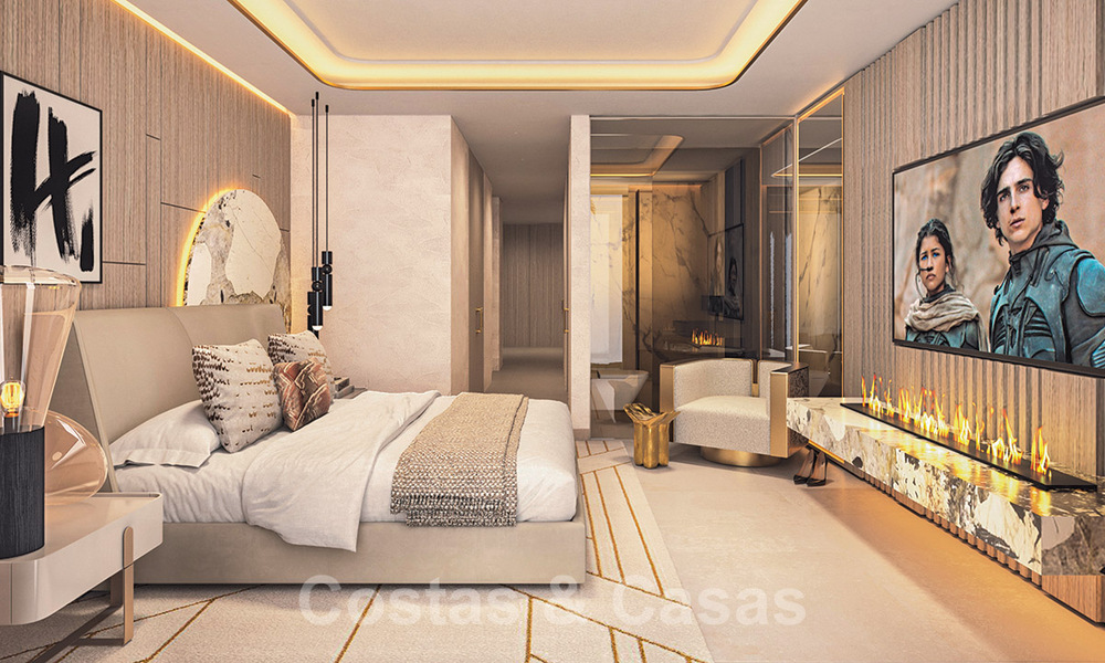 Beachfront new development. Ultra-luxury apartments for sale in frontline beach complex in Marbella 37805