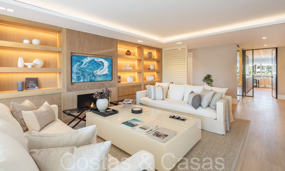 Contemporary furnished 3 bedroom apartment for sale in the centre of Marbella 65345